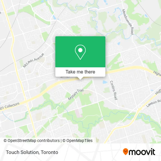 Touch Solution map
