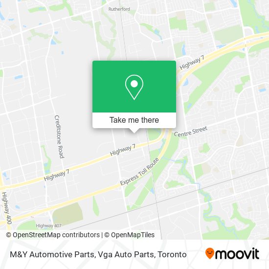 M&Y Automotive Parts, Vga Auto Parts map