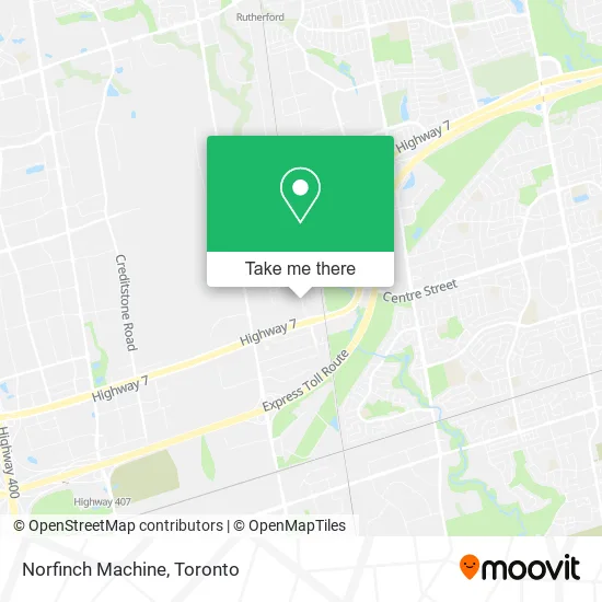 Norfinch Machine map