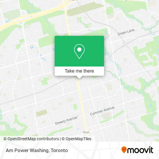 Am Power Washing map