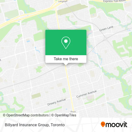 Billyard Insurance Group map