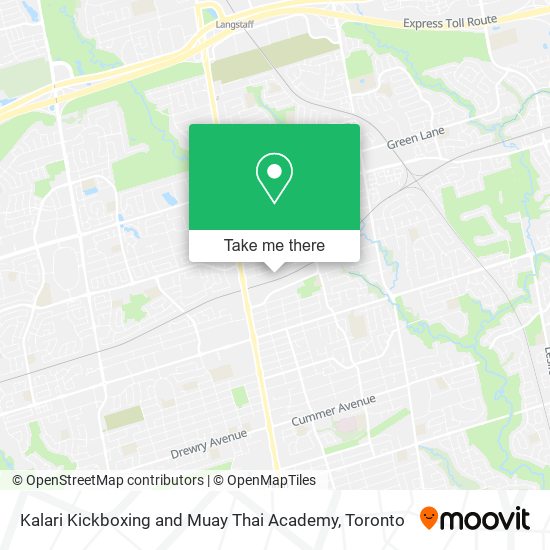 Kalari Kickboxing and Muay Thai Academy map