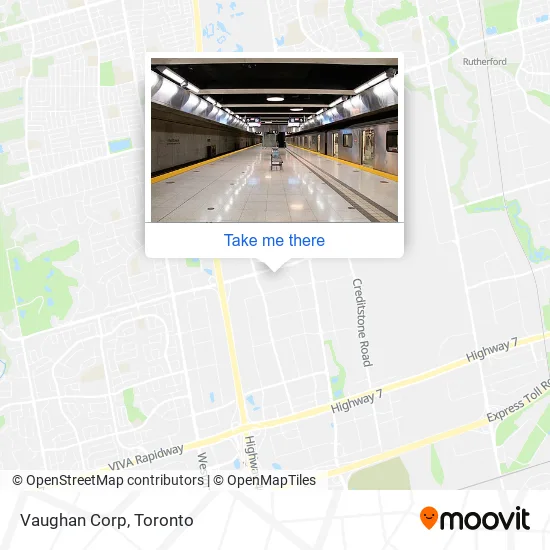 Vaughan Corp map