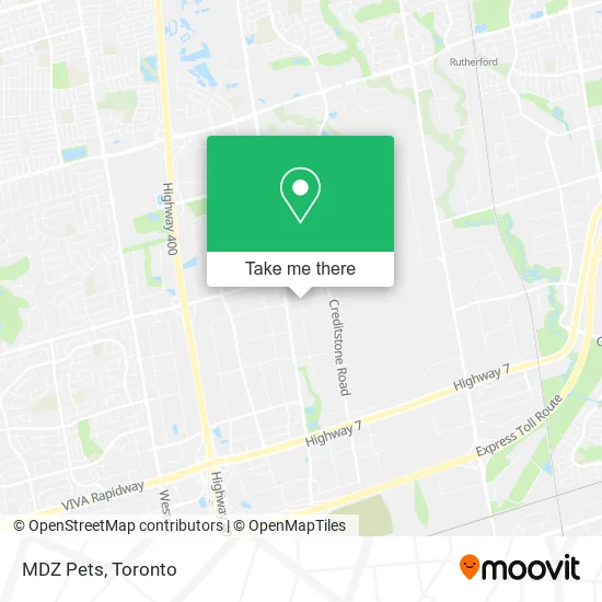 MDZ Pets map