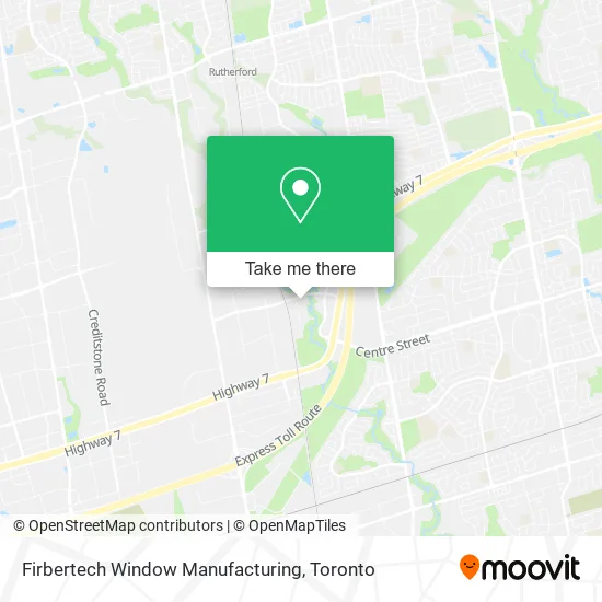 Firbertech Window Manufacturing map