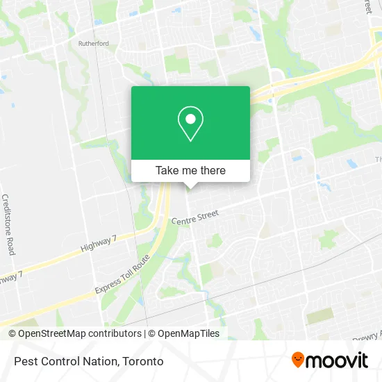Pest Control Nation map