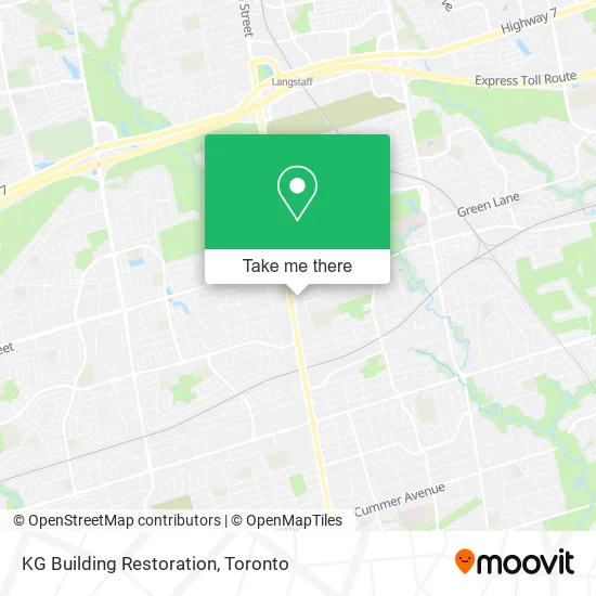 KG Building Restoration map