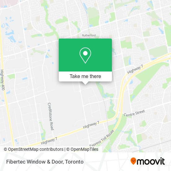 Fibertec Window & Door map