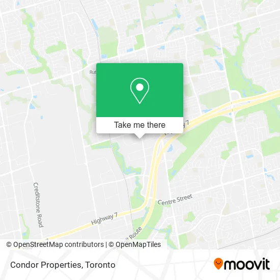 Condor Properties map