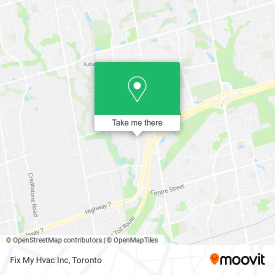 Fix My Hvac Inc map