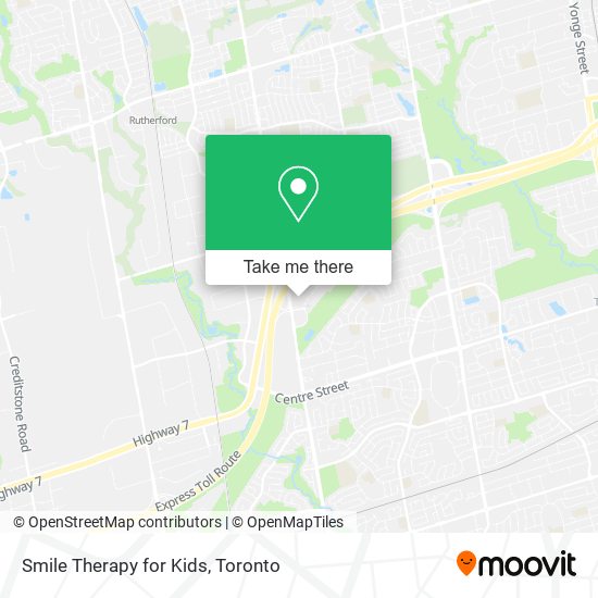 Smile Therapy for Kids map