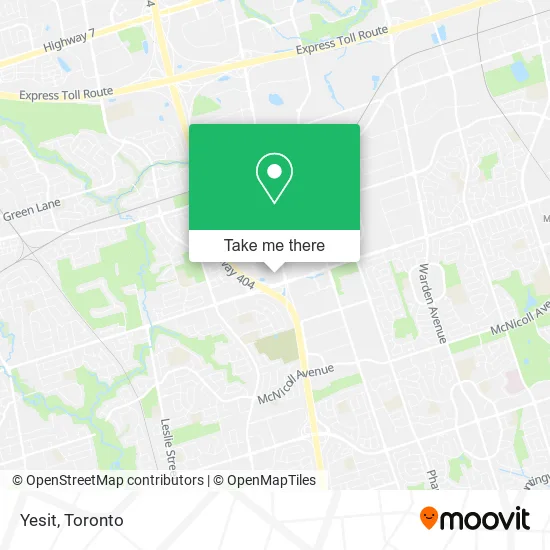 Yesit map