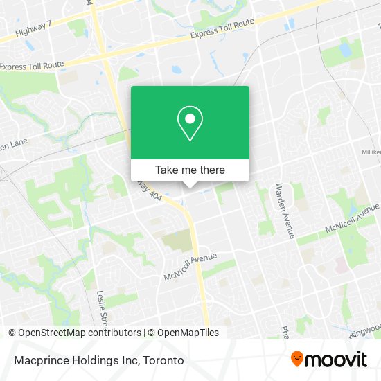 Macprince Holdings Inc map