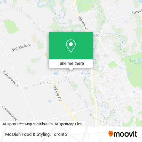Mo'Dish Food & Styling map