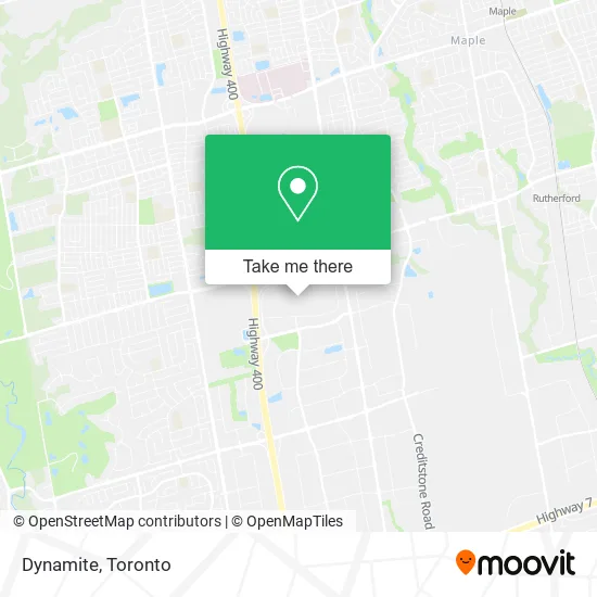 Dynamite map