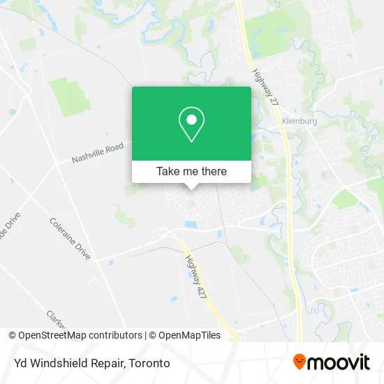 Yd Windshield Repair map
