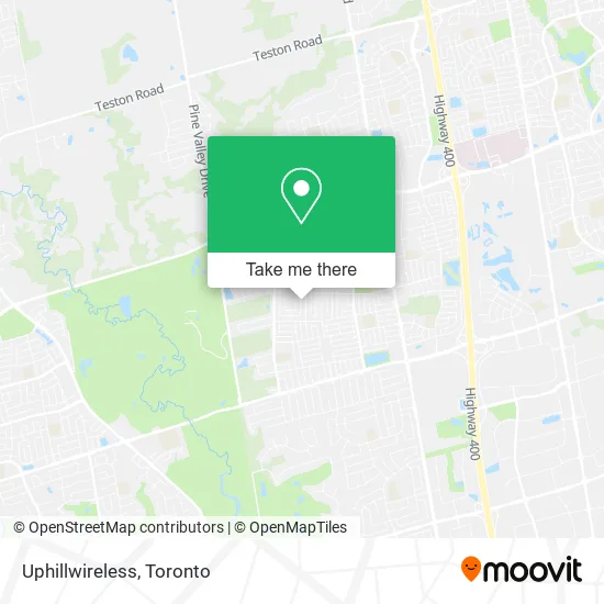Uphillwireless map