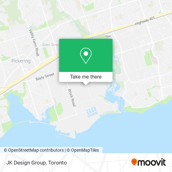 JK Design Group map