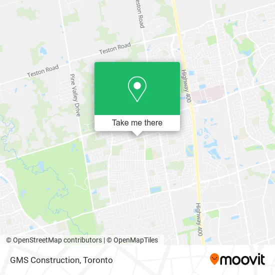 GMS Construction map