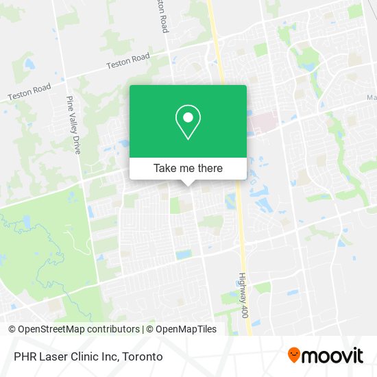 PHR Laser Clinic Inc map