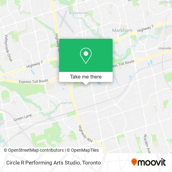 Circle R Performing Arts Studio map