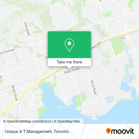 Unique A T Management map