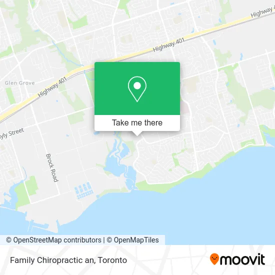 Family Chiropractic an map