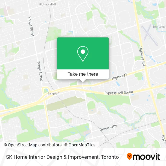 SK Home Interior Design & Improvement map