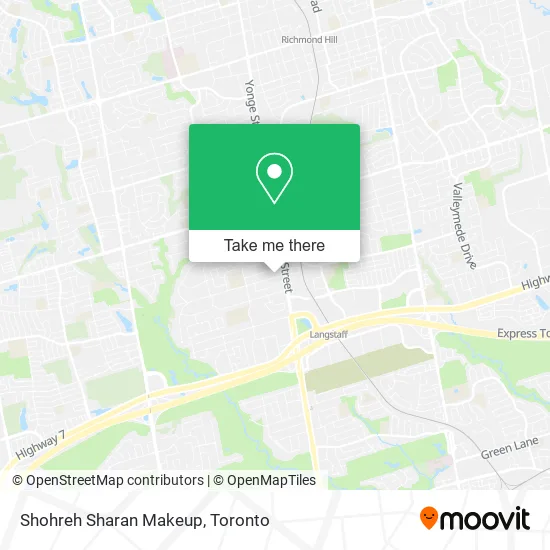 Shohreh Sharan Makeup map