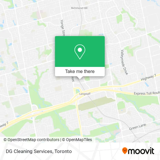 DG Cleaning Services map