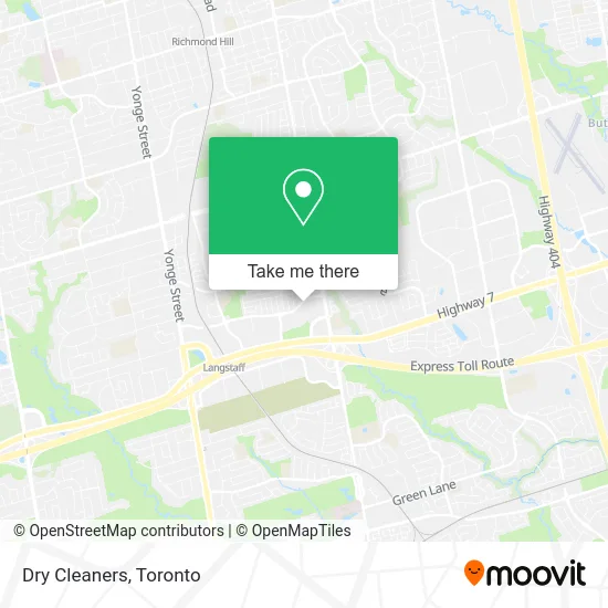 Dry Cleaners map