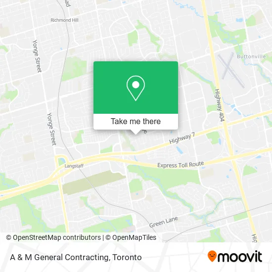 A & M General Contracting map