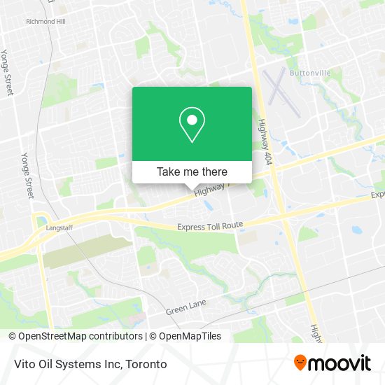 Vito Oil Systems Inc map