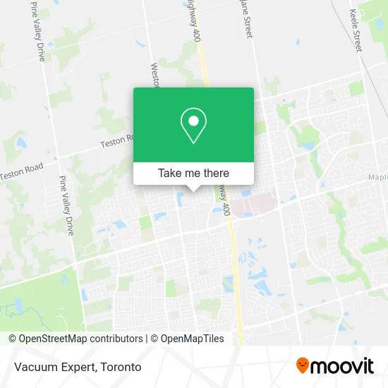 Vacuum Expert map