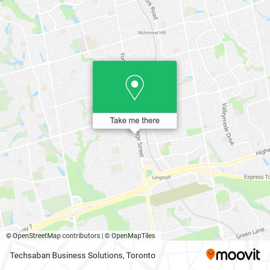 Techsaban Business Solutions map
