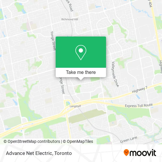 Advance Net Electric map