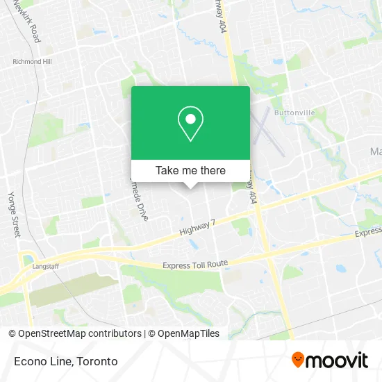 Econo Line map