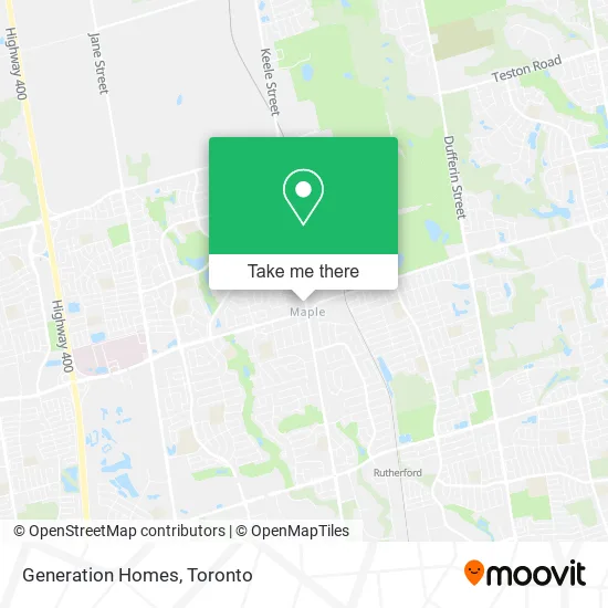 Generation Homes map