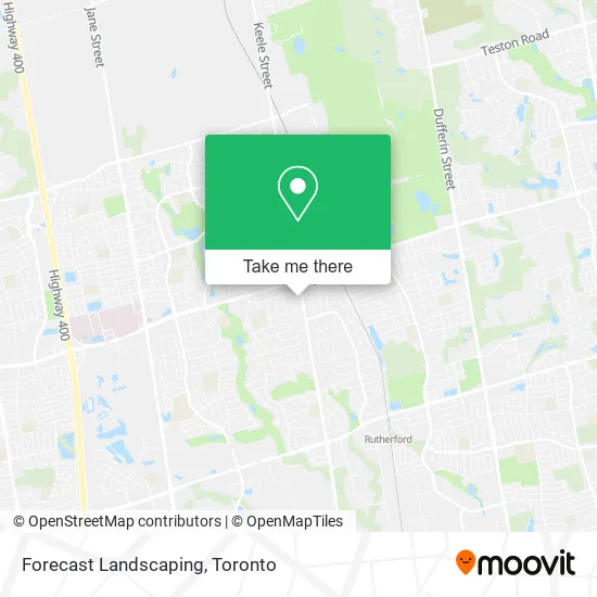 Forecast Landscaping map