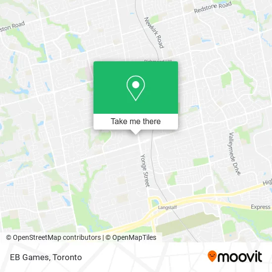 EB Games map