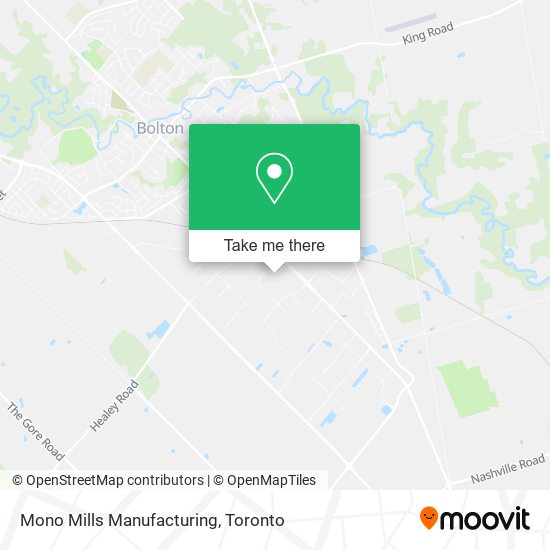 Mono Mills Manufacturing map
