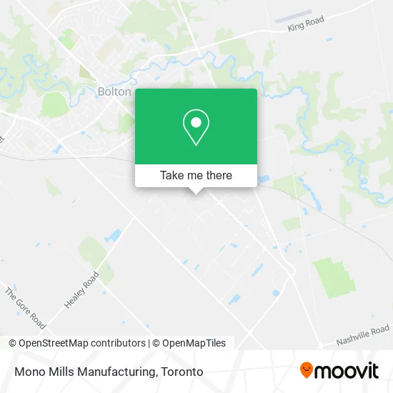 Mono Mills Manufacturing map