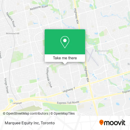 Marquee Equity Inc map