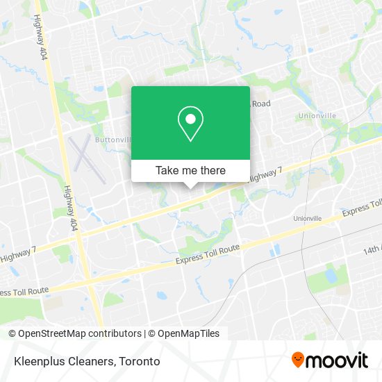 Kleenplus Cleaners map