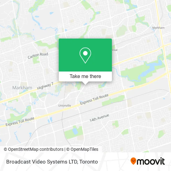 Broadcast Video Systems LTD map