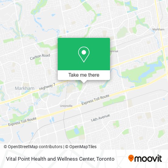 Vital Point Health and Wellness Center map