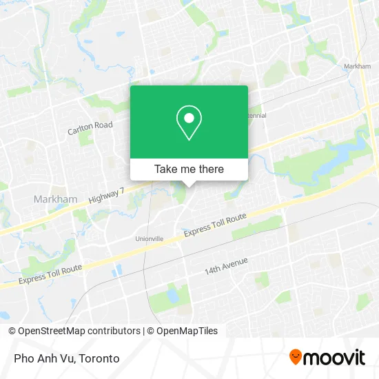Pho Anh Vu map