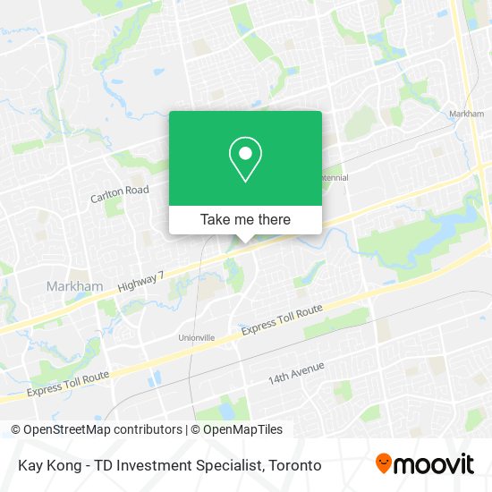 Kay Kong - TD Investment Specialist plan