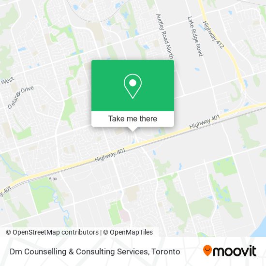 Dm Counselling & Consulting Services map