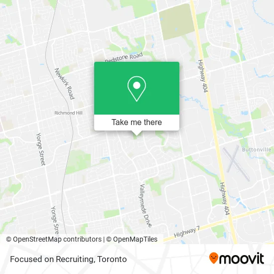 Focused on Recruiting map